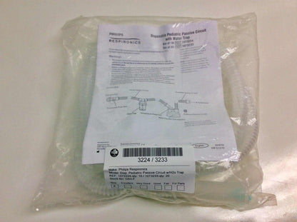 NEW Philips Respironics Disposable Pediatric Passive Circuit with Water Trap 1074614 with Free Shipping - MBR Medicals