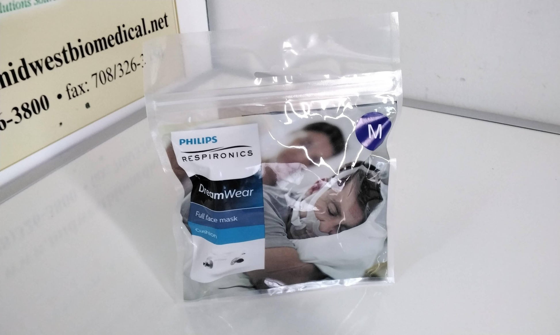NEW Philips Respironics Replacement DreamWear Full Face Mask Cushion 1133431 with Free Shipping - MBR Medicals