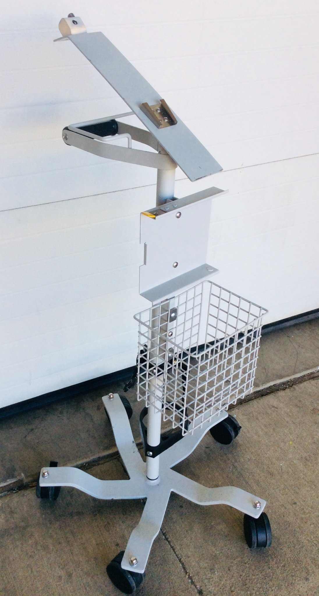 USED CareFusion LTV and LTM Rolling Cart Stand with SprintPack Holder and Basket 10611 19096-001 Warranty FREE Shipping - MBR Medicals