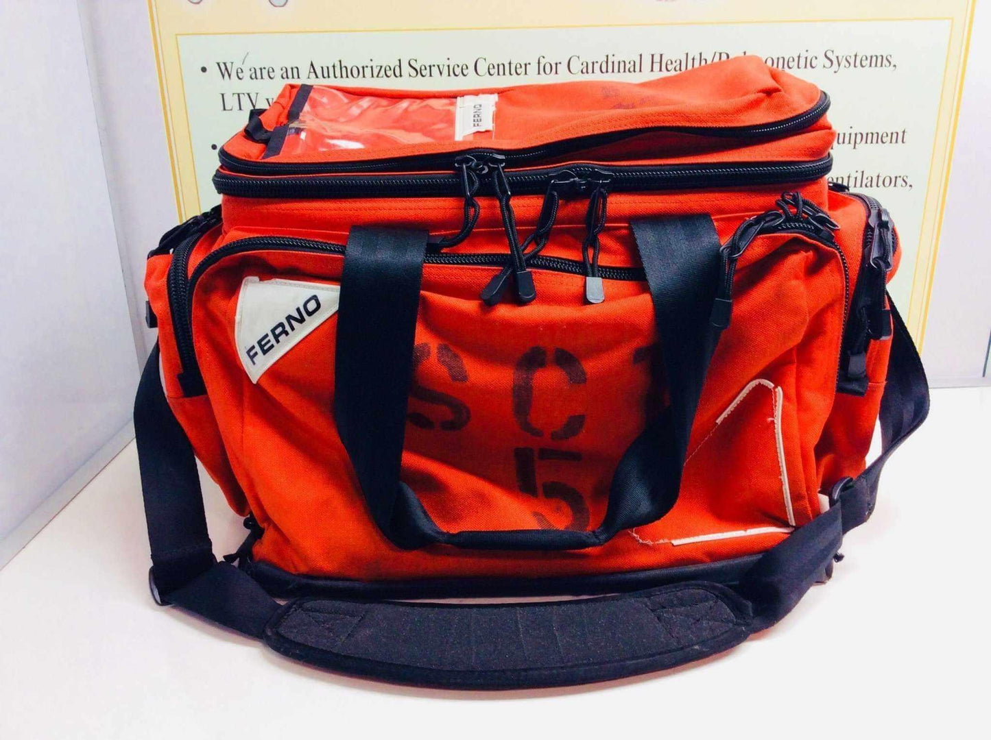 USED Ferno EMS EMT Medic First Aid Ambulance Trauma Bag 5108 - MBR Medicals