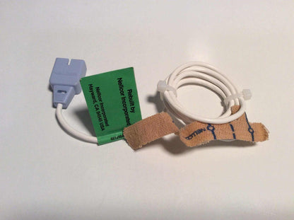 USED Nellcor Patient Pulse Oximetry Monitor Cable DOC10 Warranty FREE Shipping - MBR Medicals