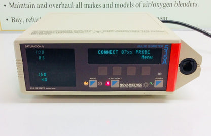 Used Novametrix Pulse Oximeter 515A - MBR Medicals