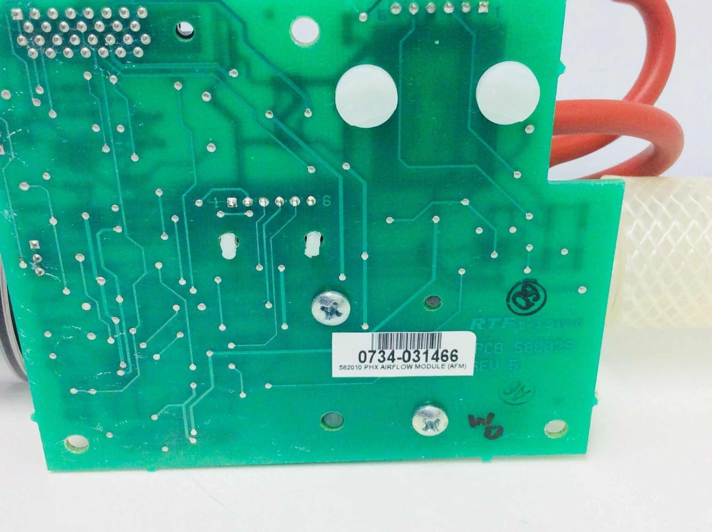Used Philips Respironics 0808-033507 Replacement PHX Airflow Module PCB Board 582010 1202625 - MBR Medicals